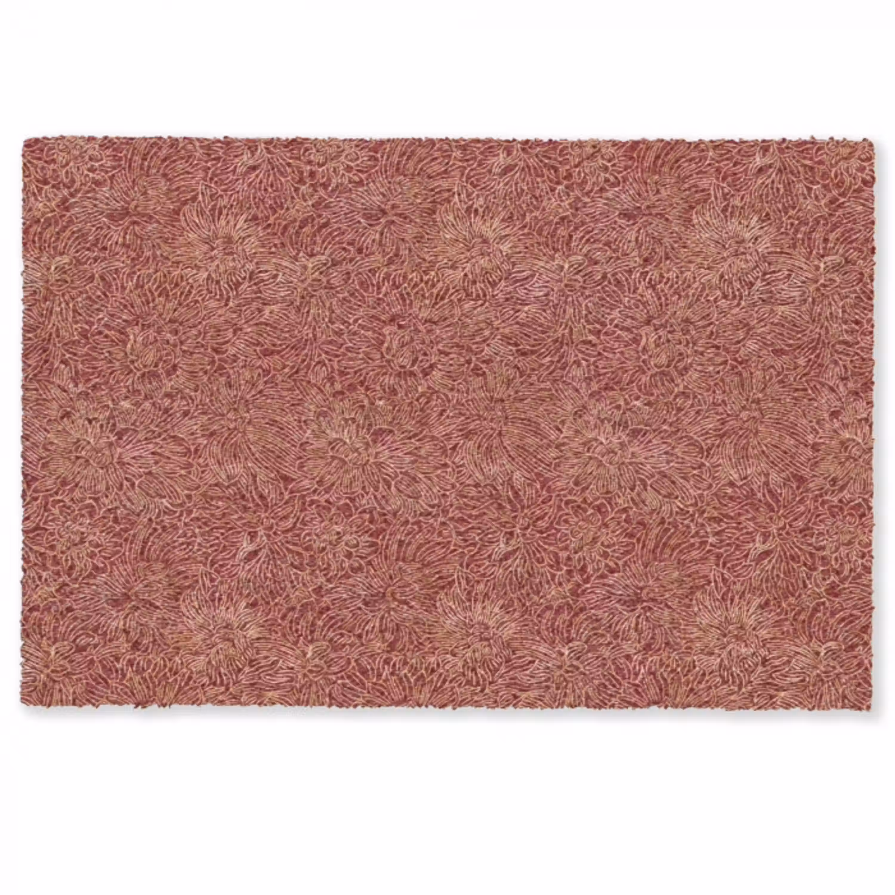Bloemen - Motief - Rood Deurmat klein 898 -zkaufland3d
