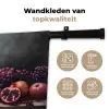 Wijn - Fruit - Stilleven Wandkleed katoen klein -sfeer2