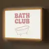 Retro - Bad - Roze Light Box met batterij (Wandlamp) middel -z3d_website