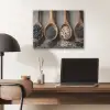 Houten - Lepels - Rijst - Zaden PET vilt klein -sfeer5