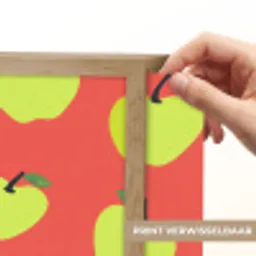 Appels - Modern - Groen Light Box met batterij (Wandlamp) middel 907 -USP_websiteprintNL