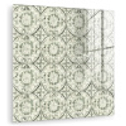 Krulornament - Tegel - Groen plexiglas 5mm klein 11 -zzzproduct_nieuw
