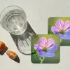 Bloem - Close up - Paars onderzetter kurk middel -sfeer4