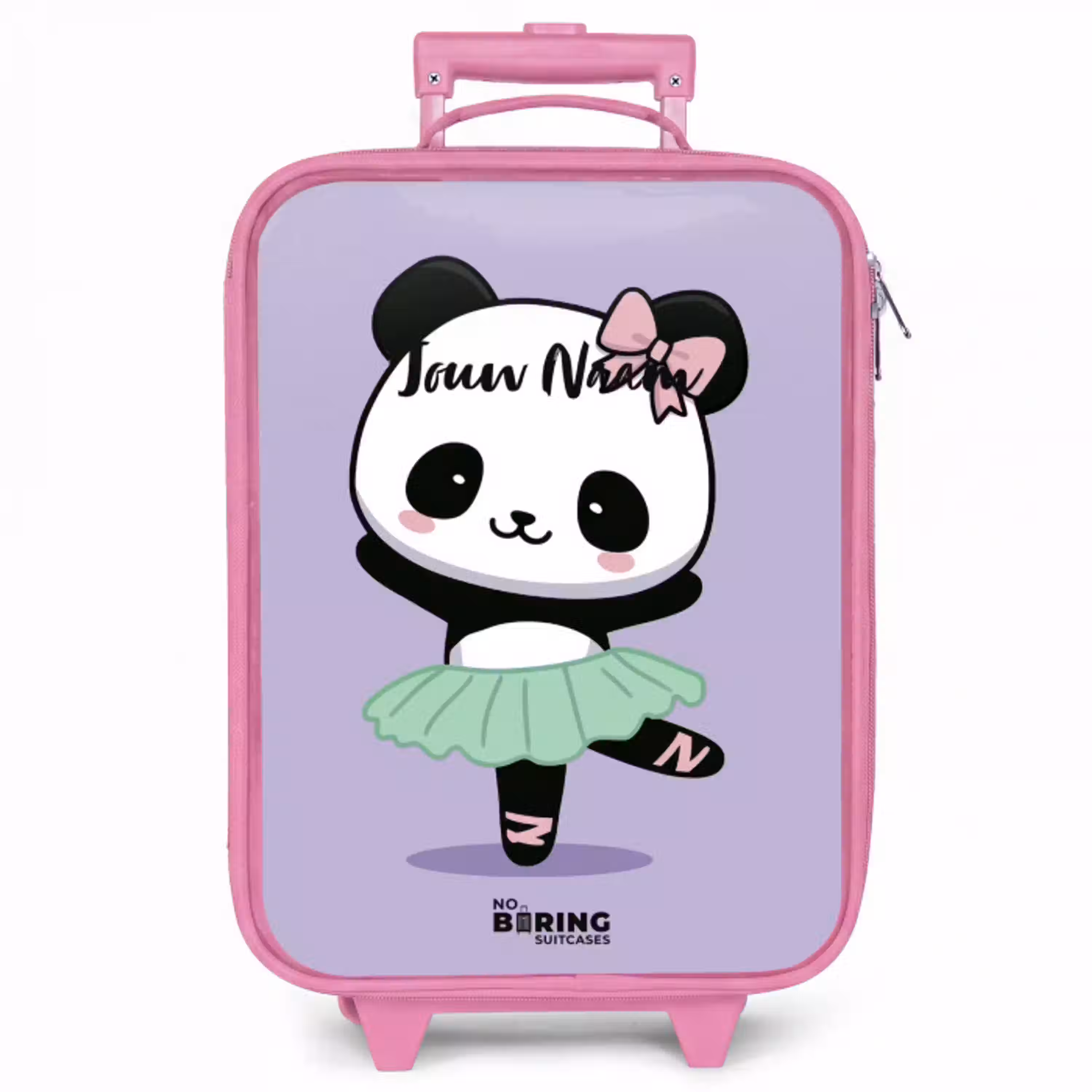 Kawai - Ballet - Panda Kinderkoffer - Roze klein -zzz_website3d