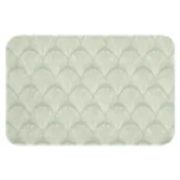 Waaiers - Patroon - Groen Badmat klein 997 -3d