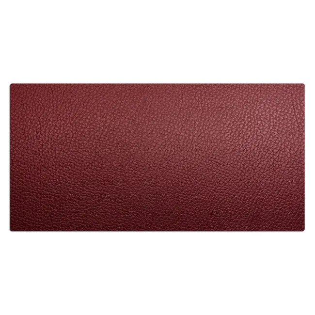 Bureau onderlegger - leer-lederlook-rood-licht