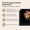 Vaas - Bloemen - Tulpen Inductie beschermer vinyl 3mm middel -zzzzzzusp-haakje_FR