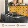 Patronen - Vintage - Bloemen - Geel keuken achterwand 2 middel 871 -usp_NL