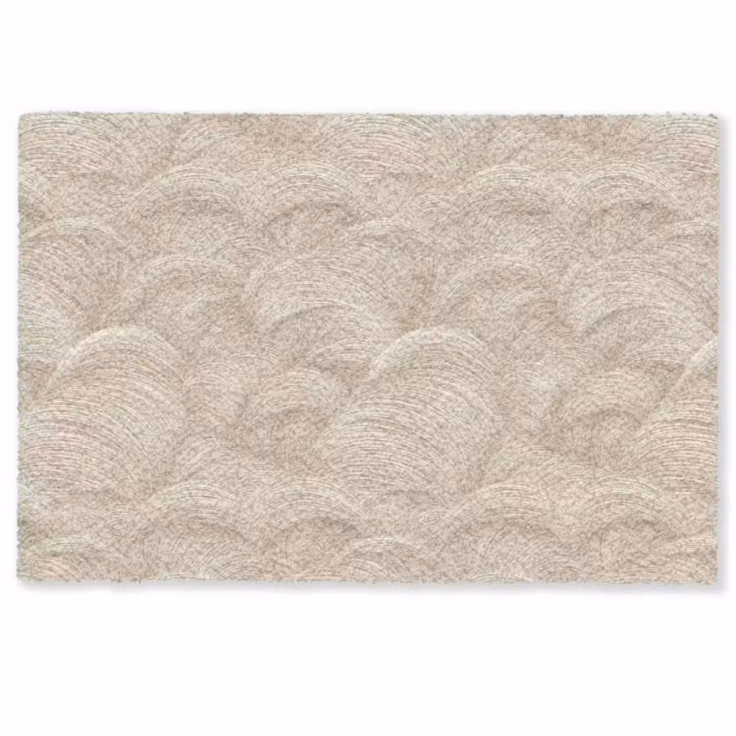 Fußmatte - Bögen - Muster - Beige