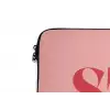 Star girl - Roze - Panter - Ster laptophoes neopreen klein -detail