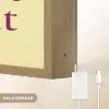 Cherish every moment - Cocktailglas - Geel Light Box met batterij (Wandlamp) middel -USP_websiteoplaadbaarNL