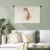 Veer - Bohemian - Boho - Pastel kleuren Wandkleed katoen klein -sfeer7