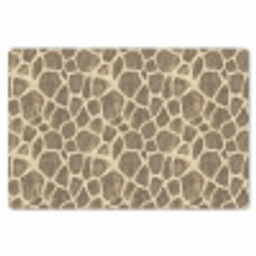 Giraf - Patroon - Beige - Bruin Placemat vinyl groot 368 -zzsfeer1_Kitchenyeah-website