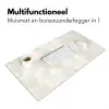 Subtiel - Structuur - Beige Muismat XXL klein 681 -sfeer4