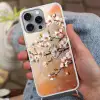 Bloesemtakken - Schilderachtig - Roze Hoesje iPhone 16 Pro Max met koord klein -sfeer3