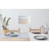 Zee - Zon - Zand Muursticker klein -eettafel