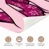 Vintage - Vrouw - Roze deurposter klein -closeup_NL
