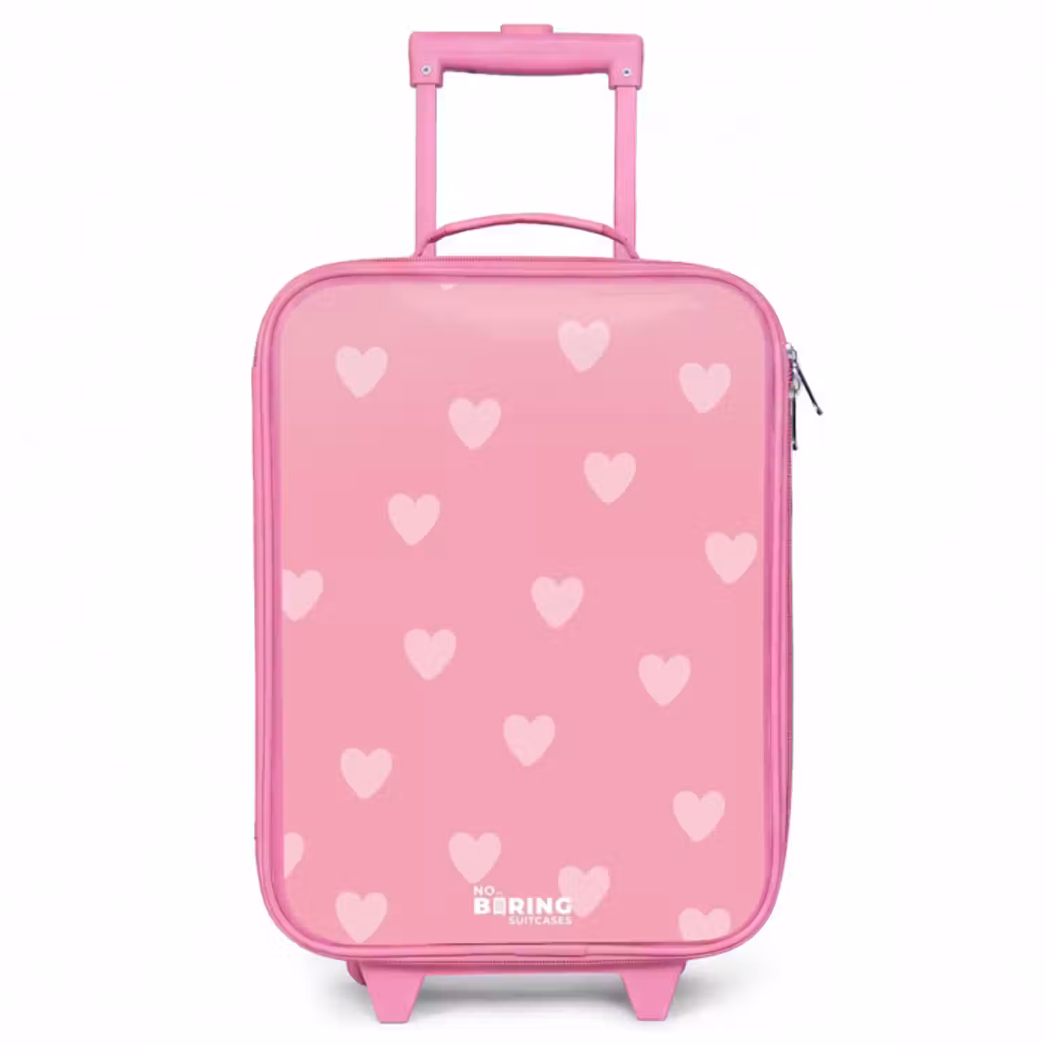 Kinderkoffer - Roze - Hartjesritme