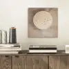 Vogel - Beige - Japandi aluminium wit klein -sfeer1