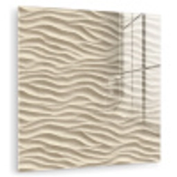 Zand - Golven - Beige plexiglas 5mm klein 11 -zzzproduct_nieuw