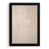 Japandi - Beige - Modern fotolijst zwart zonder passe partout klein -3d