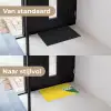 Cool - Geel - Groen Deurmat klein -voor-na_NL