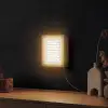 Japandi - Vintage - Japandi - Wit Light Box met kabel (Wandlamp) klein -sfeer1