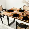 Fastfood - Graffiti - Hamburger - Eten - Modern Placemat vinyl groot -zzsfeer4_Kitchenyeah-website