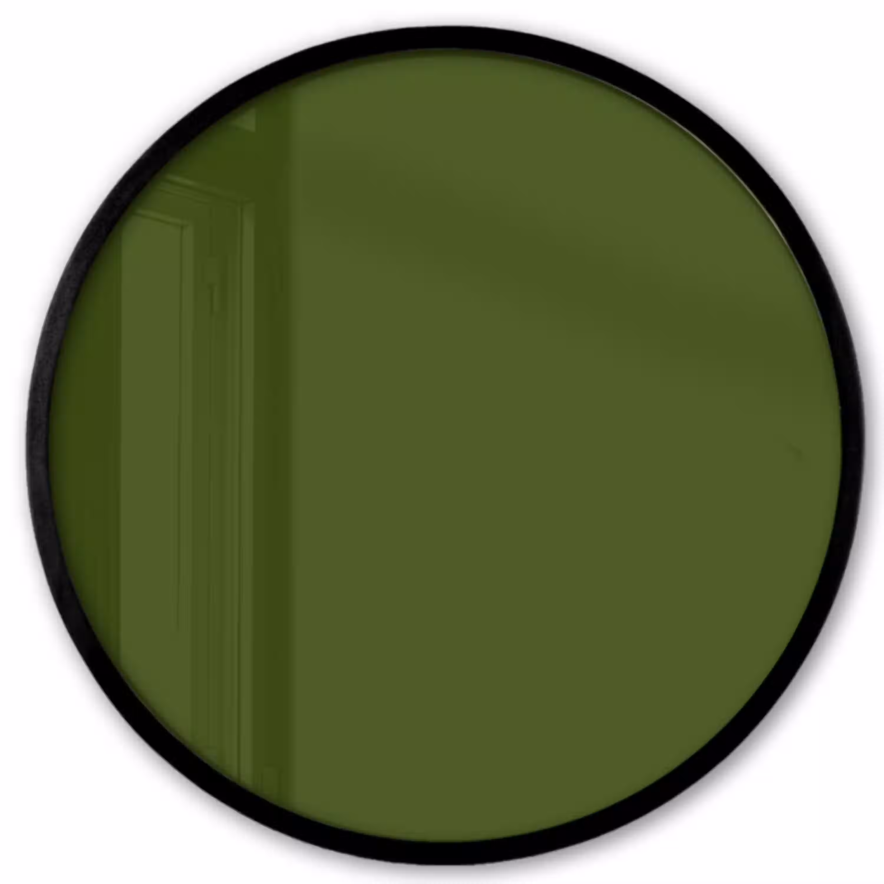Olive - Drab - Groen Fotolijst rond zonder passe partout klein 856 -3d