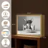 Chihuahua - Hond - Zonnebril - Humoristisch - Zwart - Wit - Spaghetti Light Box met batterij (Wandlamp) middel -USP_websiteoverzichtNL