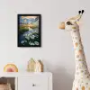 Beekje - Landschap - Margriet fotolijst zwart zonder passe partout klein -usfeer4_kinderkamer