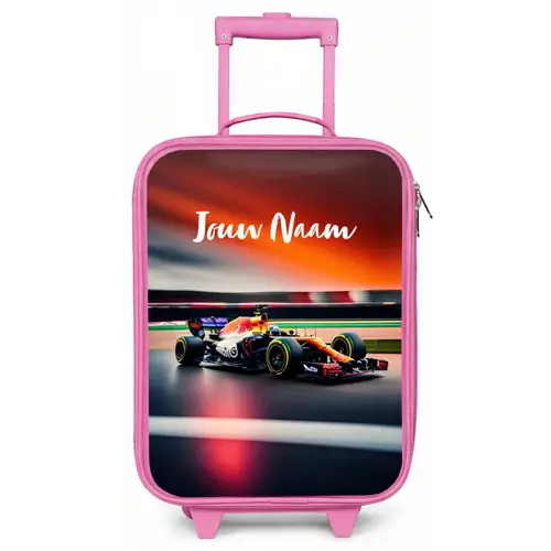 Furious F1 Kinderkoffer - Roze klein -zz3dotto