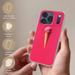 Schepijs - Roze - Hoorntje Telefoonhoesje iPhone 17 Pro Max klein -sfeer3_NL