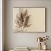 Graan - Pastel - Natuur Textielframe zwart klein -sfeer2