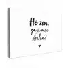 Zon - Tekst - Hé zon, ga je mee stralen? - Quotes Tuinposter op houten frame 2 cm dik klein -3d