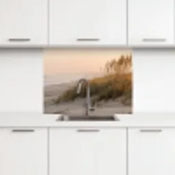 Duinlandschap - Zonsondergang - Strand keuken achterwand 2 middel -3d