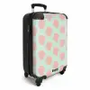 Patronen - Schelp patroon in pastelgroen NBS - Handbagage koffer - Kinderen Unisex middel -productfoto_3d