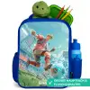 Voetbal - Jongen - Stadion - Elektrisch Kinderrugzak - Blauw middel -inhoud_DE