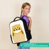 Dierenportret - kat - kinderen Rugzak - Zwart middel -sfeer6_NL
