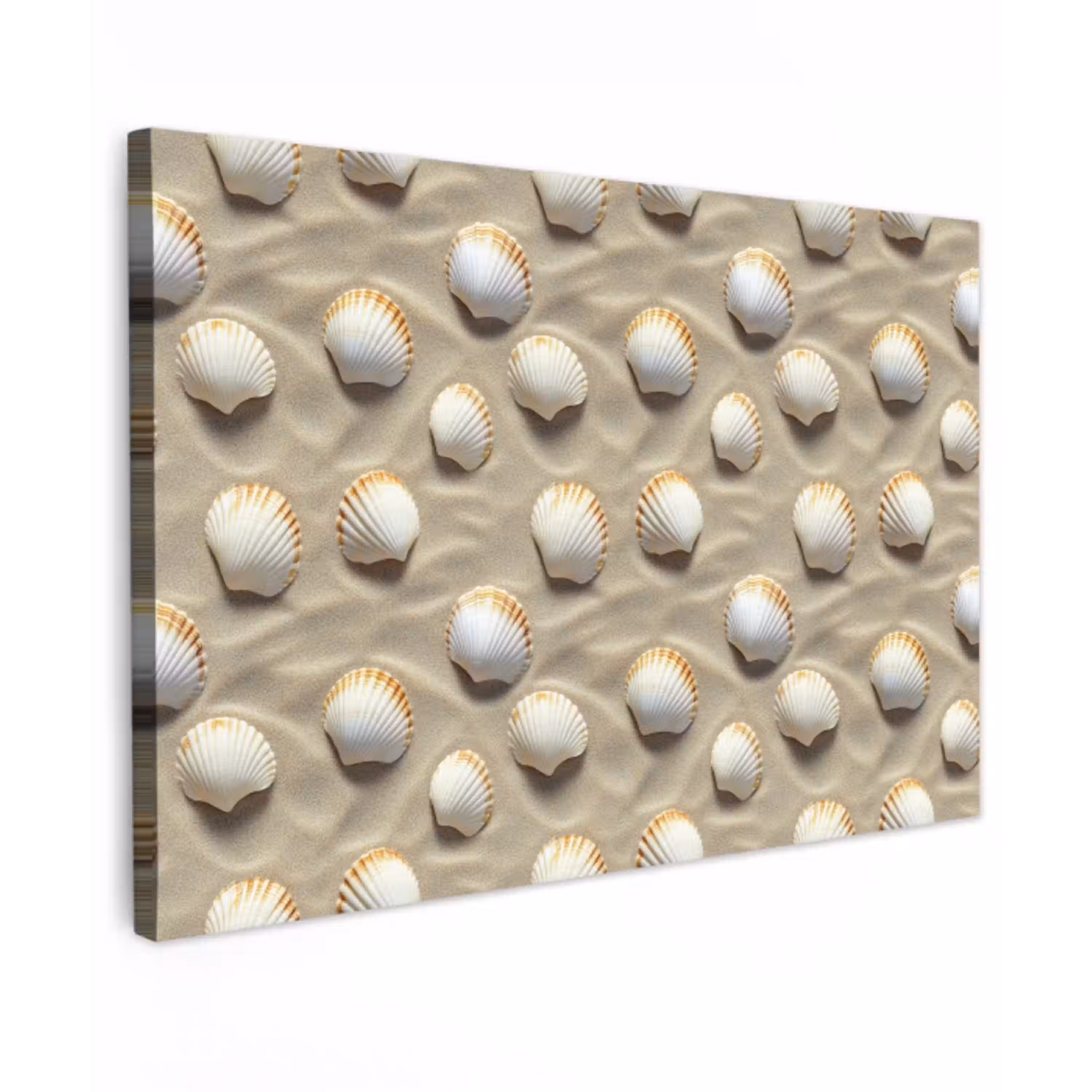 Schelpen - Zand - Maritiem canvas 2cm klein 34 -z3d