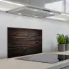 Hout - Grillige nerven keuken achterwand spatscherm klein -3d_schuin