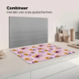 Passievrucht - Tropisch - Paars Inductie beschermer vinyl 3mm klein 276 -wsfeer7_website