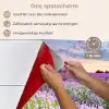 Lavendel - Bloemen - Zonsondergang - Paars - Weide keuken achterwand spatscherm klein -spatscherm_NL