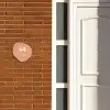 Zalmroze - Modern Naambord Organisch middel -sfeer3