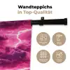 Roze - Onweer - Wolken Wandkleed katoen klein 269 -tsfeer2_DE