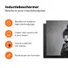Hond - Krullen - Zonnebril - Wijn Inductie beschermer vinyl 3mm klein -zzzzzzz-td-ups