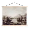 Klassiek - Landschap - Sereen textielposter latten blank klein -3d
