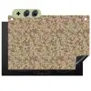 Bruin - Grijs - Patroon Inductie beschemer met haakjes klein 777 -3d