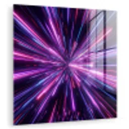 Lichtsnelheid - Ruimte - Roze - Paars plexiglas 5mm klein -zzzproduct_nieuw