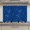 Verf - Strepen - Blauw keuken achterwand spatscherm klein 900 -3d_website